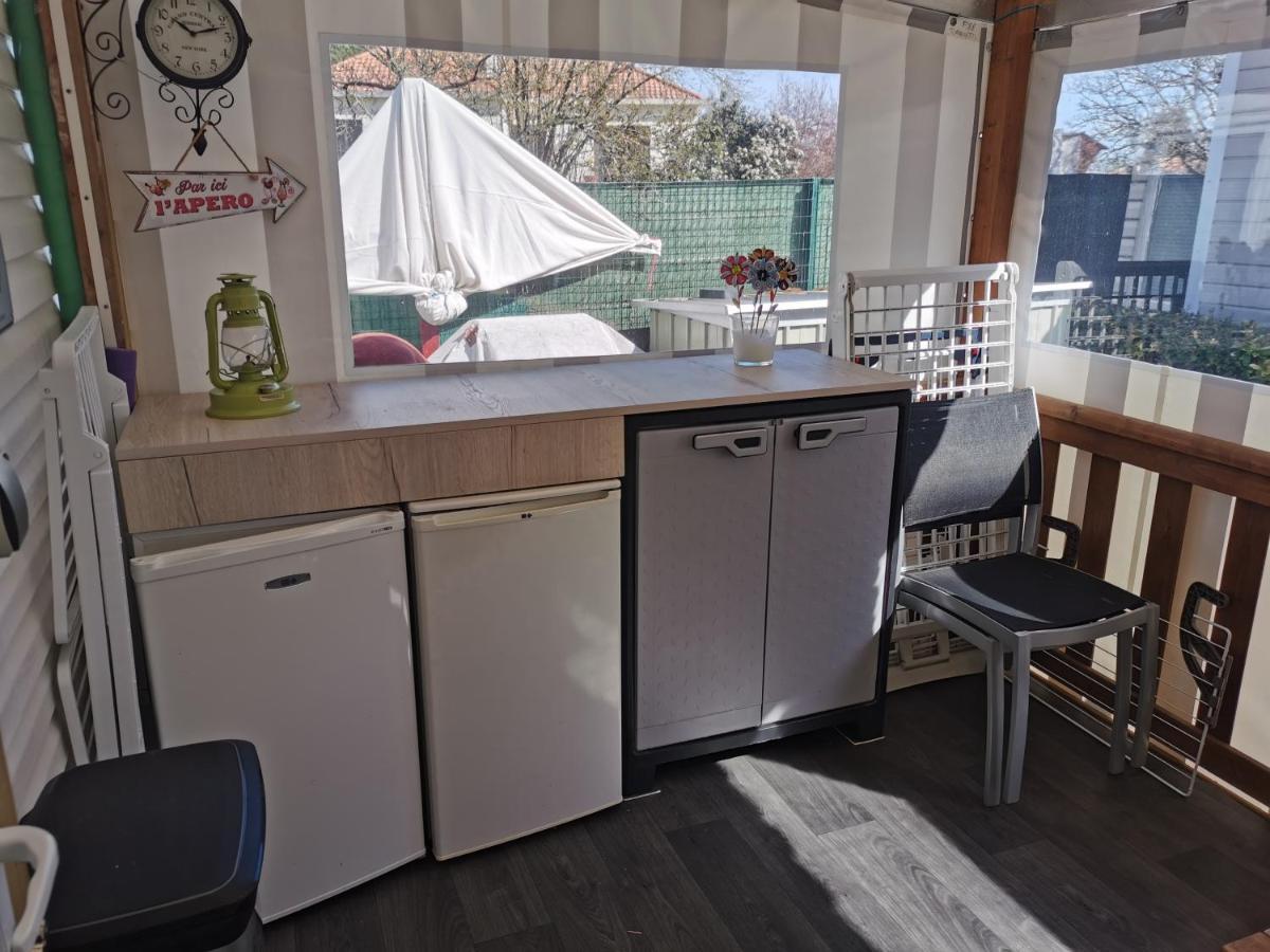 Camping Les Bois Mobil Home Grand Luxe 3Ch 2Sdb Saint-Jean-de-Monts Eksteriør billede