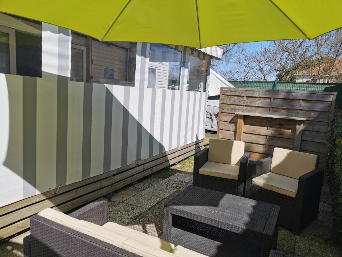 Camping Les Bois Mobil Home Grand Luxe 3Ch 2Sdb Saint-Jean-de-Monts Eksteriør billede