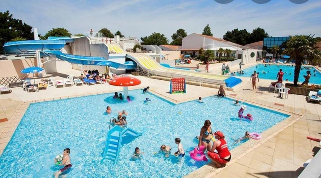 Camping Les Bois Mobil Home Grand Luxe 3Ch 2Sdb Saint-Jean-de-Monts Eksteriør billede